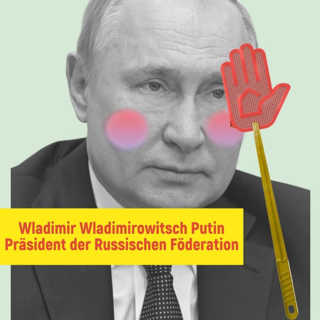 Wladimir Wladimirowitsch Putin im Februar 2022