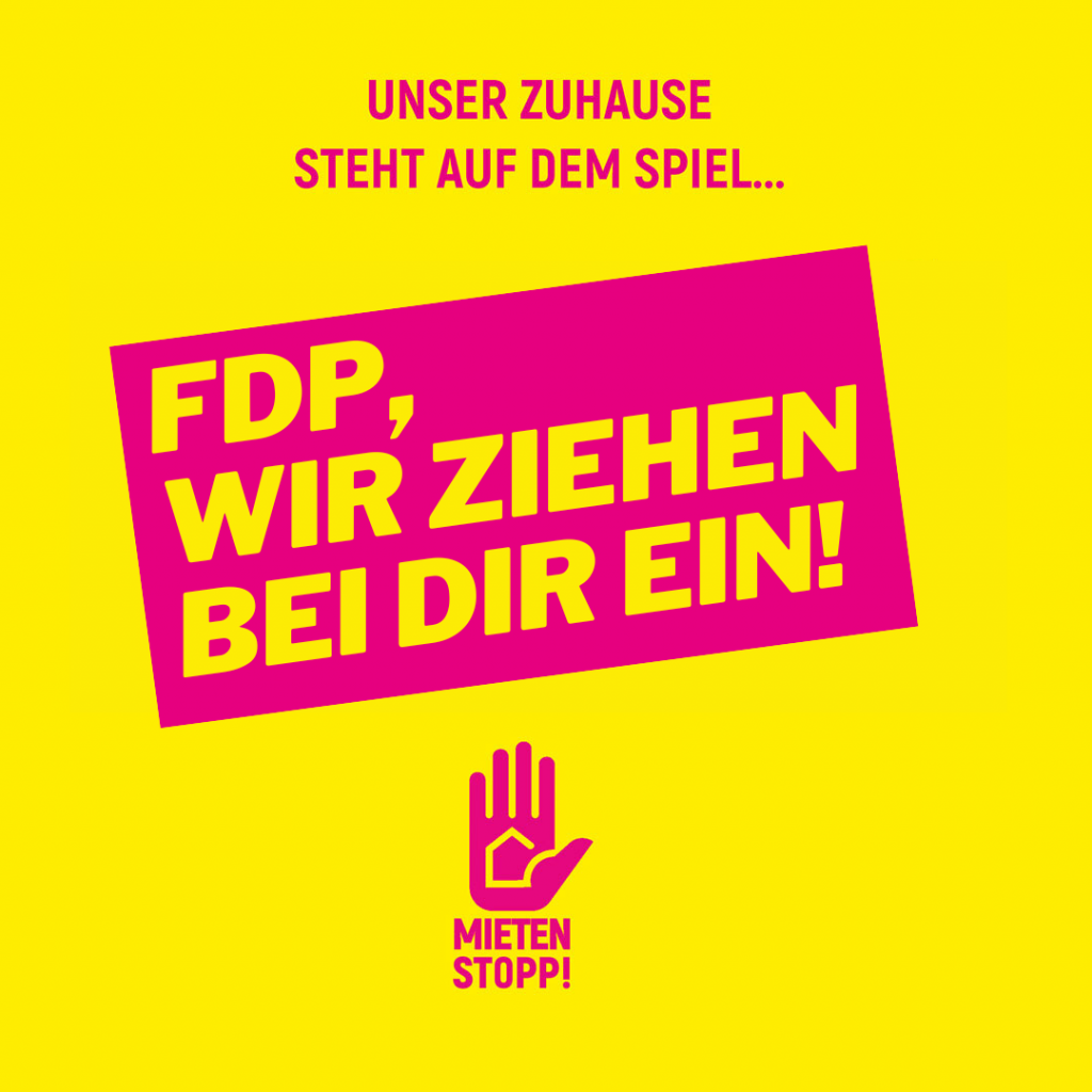 FDP Aktion am 15. Dezember 2022